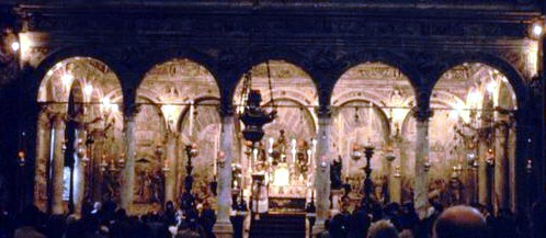 Das Grab des Heiligen in Padua.