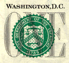 United States Treasury Seal, Siegel der US-Staatskasse